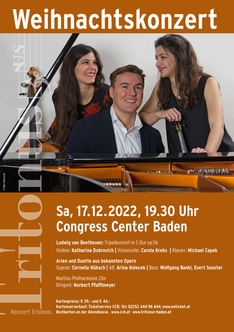 Weihnachtskonzert 2022, Tritonus Baden