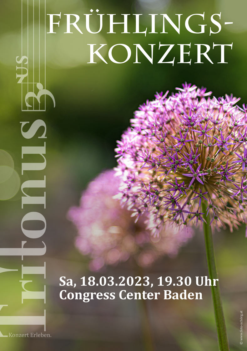 Tritonus Baden Frühlingskonzert 2023